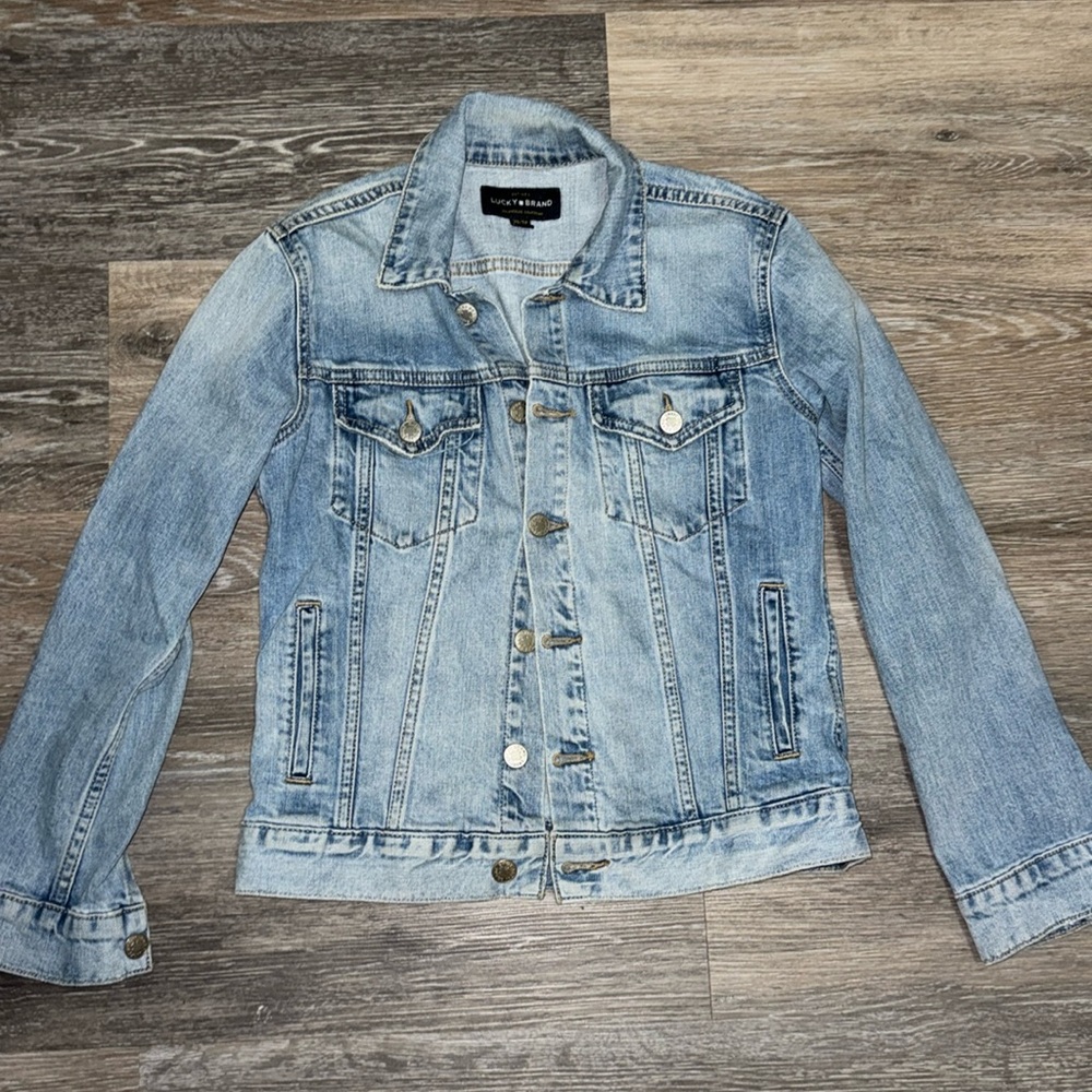Lucky Brand The Tomboy Trucker Jean Jacket